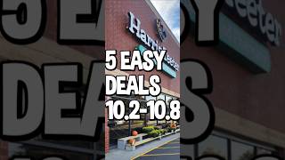 5 Easy Harris Teeter Deals 102108 🛒🛍 [upl. by Sudnor]