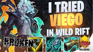 I Tried Viego In Wild Rift And Hes SO BROKEN Penta Kill  Viego Gameplay  Guide amp Build [upl. by Karim689]