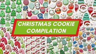 Christmas Cookie Compilation  Cookie Decorating Compilation of 5 Years of Christmas Cookies [upl. by Milewski]