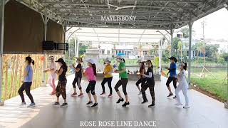 ROSE ROSE LINE DANCE [upl. by Boniface]