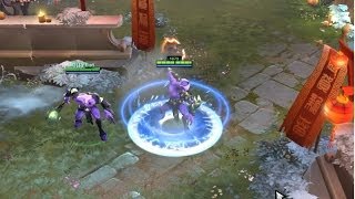 Dota 2  Faceless Void  Custom Teleport Scroll Animation  Kinetic Triumphant Timelord [upl. by Annamaria241]