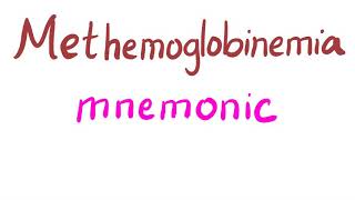 Methemoglobinemia  MetHb  Hemoglobinopathy  Hemoglobin Disorders  Mnemonic [upl. by Crowe]