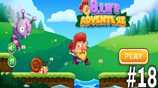 Bins Adventure  Running Game  RKM Gaming  Adventure Games  Level18 [upl. by Atirres154]