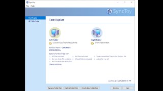 SyncCopy Data Between Systems Using Synctoy [upl. by Ntisuj28]