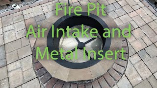 Smokeless Fire Pit Air Intake Final [upl. by Ynattib]