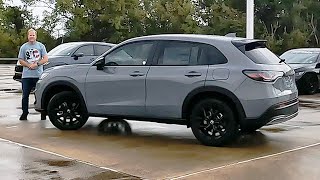 2024 Honda HRV Sport  Is This The BEST Subcompact Crossover SUV [upl. by Aisaim]