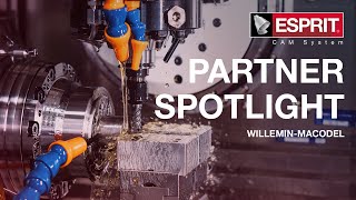 ESPRIT CAM and WilleminMacodel partner to utilize the full potential of advanced machinery [upl. by Aleibarg]