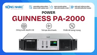 Sóng Nhạc Power GUINNESS PA  2000 [upl. by Menedez]