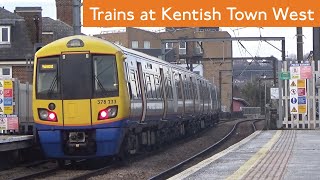 London Overground Trains At Kentish Town West [upl. by Coralyn]