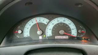 2011 Camry 25 Top Speed Run [upl. by Anuaek]