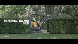 Product video Volvo compact excavator ECR18E [upl. by Broome751]