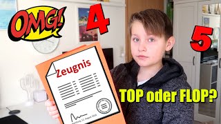 ZEUGNIS ABGEHOLT 😲 TOP ODER FLOP 🤣 LIVE REAKTION VON FAMILIE 😝 ASH [upl. by Nivk776]