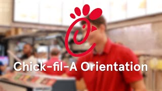 ChickfilA Orientation [upl. by Ahsilam161]