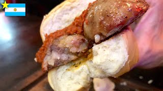 Savoring Choripan in the Heart of Buenos Aires Authentic Argentinian Experience [upl. by Lune19]