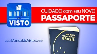 CUIDADO com seu NOVO PASSAPORTE [upl. by Nrehtac]