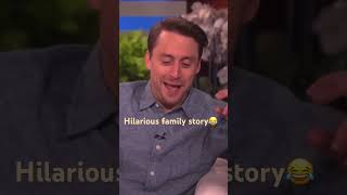 Kieran Culkin’s funny story😆😂 kieranculkin celebrity interview hollywood succession funny [upl. by Montanez407]