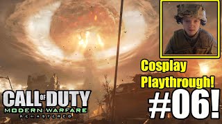 The Nuke Explodes Nuclear Bomb Crazy Scene COD Modern Warfare Remastered Part 6 [upl. by Phira]