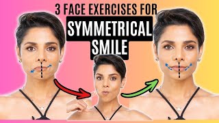 You Can FIX ASYMMETRICAL SMILE Naturally with these 3 FACE EXERCISES [upl. by Nibor395]