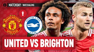 Brighton 21 Manchester United LIVE STREAM  Premier League WatchAlong [upl. by Ddot]