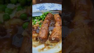 bangers and mash in the spoons shortsvideo vanlifetravel shortsfeed foodbangersandmash [upl. by Peter]