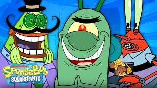 Every Plankton Disguise Ever 🎭  SpongeBob [upl. by Keriann651]