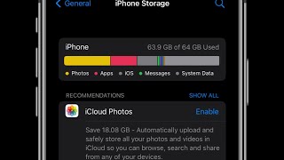 iOS 18 Storage Full bug on iPhone  System Data taking too much Space [upl. by Aloin]