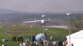 Antonow An225 Takeoff at Zürich Airport [upl. by Rogergcam]