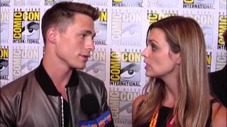 Colton Haynes ComicCon 2012 Teen Wolf Interview [upl. by Seyah]