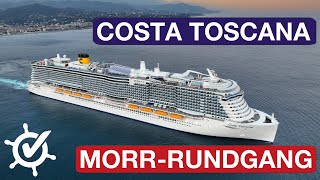 Costa Toscana MorrRundgang auf dem Neubau von Costa Kreuzfahrten [upl. by Bork]