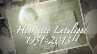 Hommage Henriette Latulippe 1951  2013 [upl. by Constantin128]