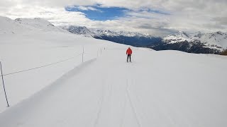 Piste Armoise and Paerot Blue Aussois [upl. by Morvin466]