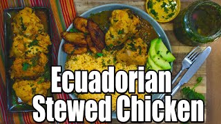 HOW TO MAKE Spectacular “Ecuadorian” Stewed Chicken SECO DE POLLO 🐓 [upl. by Brandenburg66]