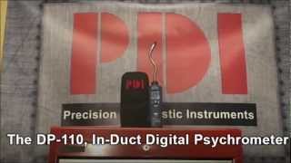 Introduction to PDIs Digital Psychrometer the DP110 [upl. by Cathee512]