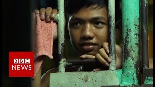 Inside Manila City Jail One mans 16year wait for his day in court  BBC News [upl. by Aydni]