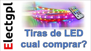 Tiras de LED como conectarlas cuál comprar [upl. by Aiblis207]