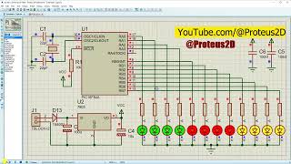 Simulation Animée Sur Proteus 8 [upl. by Grath709]