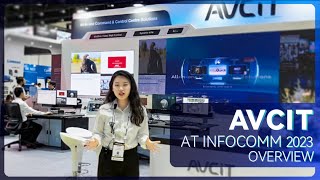 What Sets AVCIT Video Wall Control Apart at InfoComm 2023 [upl. by Yasdnyl]