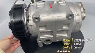 VALEO TM31 DKS32 DKS32C AC compressor [upl. by Siduhey962]