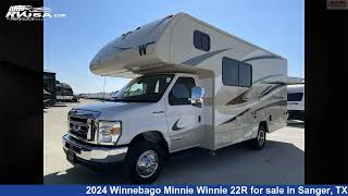 Remarkable 2024 Winnebago Minnie Winnie Class C RV For Sale in Sanger TX  RVUSAcom [upl. by Ellened]