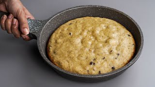 I Made The Best Homemade Banana Cake On Frypan  No Oven  Banana Cake Recipe  Easy Banana Cake [upl. by Mikol]