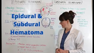 Epidural and Subdural Hematoma [upl. by Akinert]