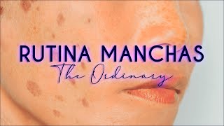 RUTINA MANCHAS THE ORDINARY ALPHA ARBUTINA  INVIERNO [upl. by Yaned]