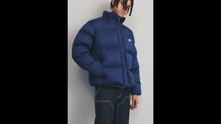 NIKE Sportswear Shiny CLUB Padded Winter Jacket Midnight Navy Blue Men  Zalando [upl. by Munshi]