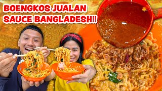 MELESAT HEBAT FOOD VLOGGER KONDANG INI JUALAN INDOMIE  TELOR SETENGAH MATANG [upl. by Ohcamac]