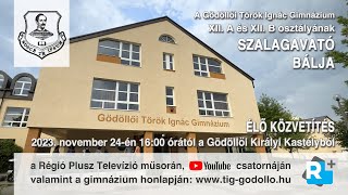 A Gödöllői Török ignác Gimnázium XII A és XII B osztályának SZALAGAVATÓ BÁLJA  2023 november 24 [upl. by Nallek376]