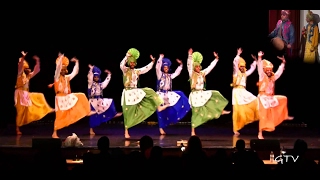 Bhangra Boys And Girls of Dayanand School Naya Nangal on Republic Day [upl. by Ydnys742]