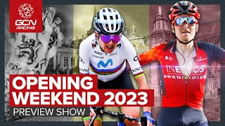 The Cobbled Classics Begin  Omloop Het Nieuwsblad amp KuurneBrusselKuurne 2023 Preview [upl. by Herman85]