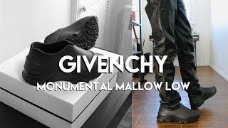 Givenchy Monumental Mallow Low  ON FEET  REVIEW [upl. by Ahseen]