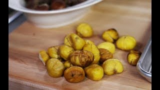 Andrew Zimmern Cooks Roasted Chestnuts [upl. by Raffin]