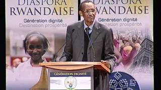 President Kagame meets Rwandan Diaspora in Paris 11 September 2011 Part 12 [upl. by Sunny]